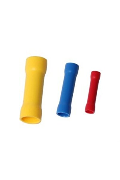 Mas (75 ADET) Maasco Izole Kablo Birleştirici Kirmizi Mavi Sarı 0.5-6mm Mby-2...