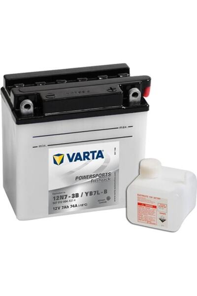 Varta Yb7l-b 12v 7 Ah Sulu Motosiklet Aküsü