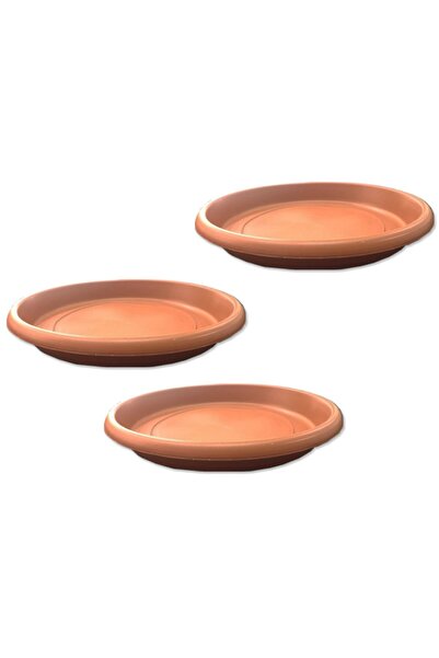 bimbambom Plastik Saksı Tabağı 17 Cm 3 Adet