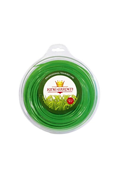 King Garden Tırpan Misinası Ot Çim Kesme İpi 3MM - 56M