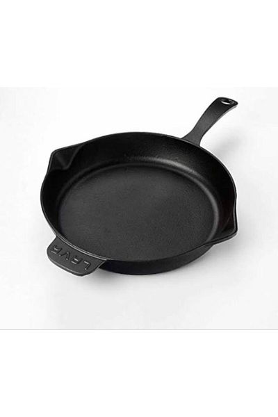 Lava Tanner Pottery Cast Iron Pan With Single Handle 28 Cm