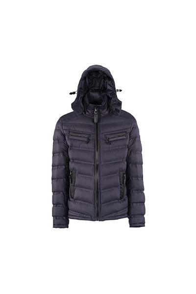 lumberjack EVEREST COAT Ανδρικό κοντό παλτό Navy Blue 100567769