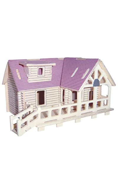 Genel Markalar Ahşap Maket Villa 3d Maket