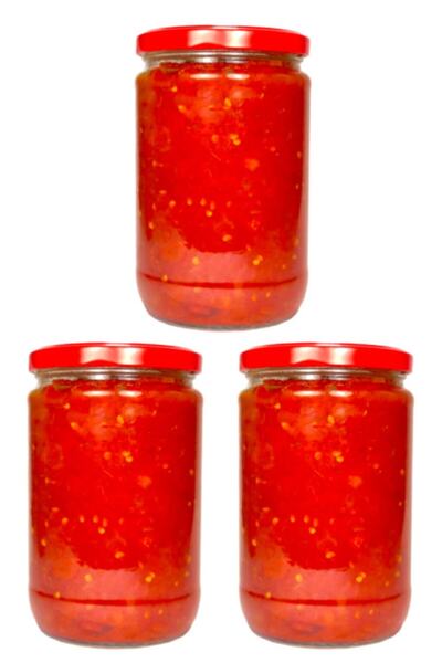Sarıbahçe Ev Yapımı Domates Sosu  Menemen Sosu 650 Gr  3 Adet