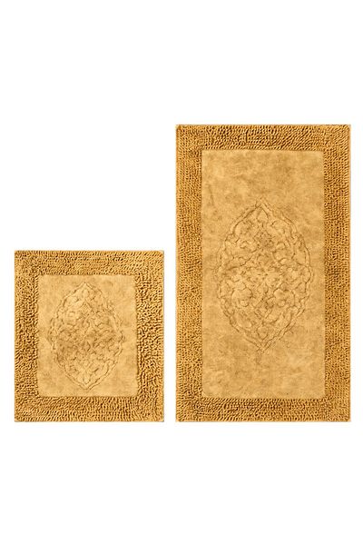Alanur Home Σφουγγαρίστρα Salina Cotton Pasta 2 τμχ Αντίκα Μουστάρδα