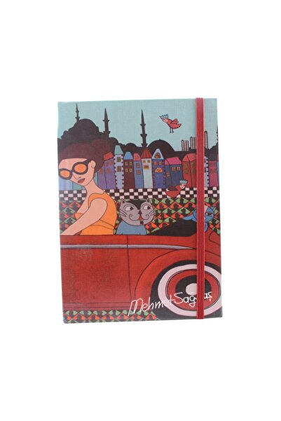 Biggdesign 14X20 Girl's Notebook with Car