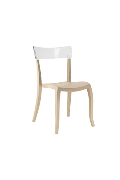 Papatya Hera-s Plastik Sandalye Polikarbonat Sırt Gaz Enjeksiyonlu Cam Elyafl...