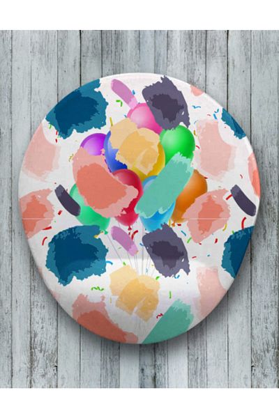 Onartem Oval Colored Mouse Pad with Wrist Support