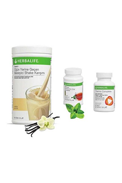 Herbalife Vanilya Shake Ve Klasik Çay 100 Gr