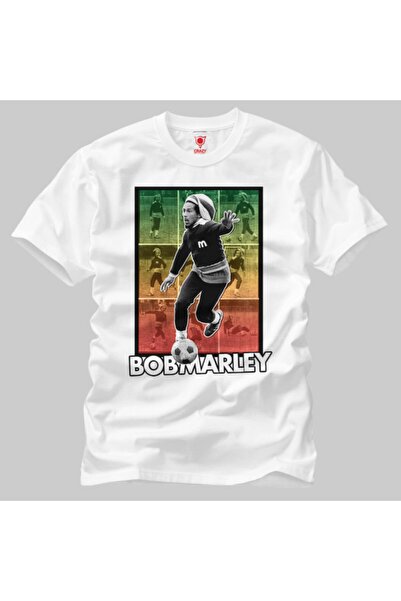 Crazy Футболка для чоловіків Bob Marley Football