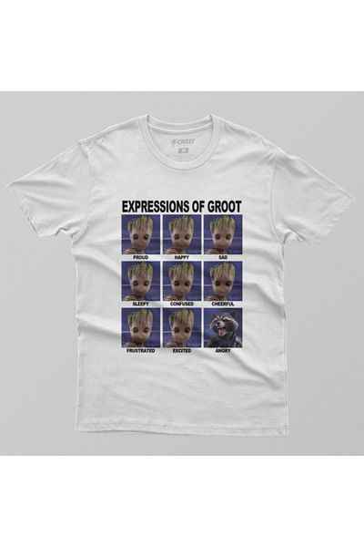 Crazy Ανδρικό μπλουζάκι Expressions Of Groot