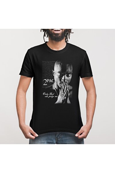 Crazy 2 Pac Shakur Tylko Bóg Może Koszulka Męska