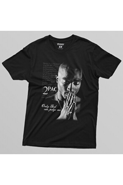 Crazy 2 Pac Shakur Tylko Bóg Może Koszulka Męska