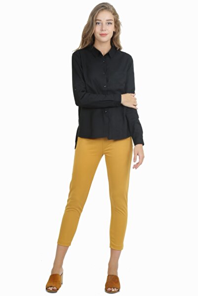 viking's line Bayan Trend Pantolon Kemerli K.sarı