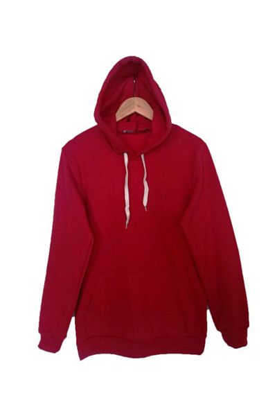 Raf Coll Hanorac roșu unisex cu glugă