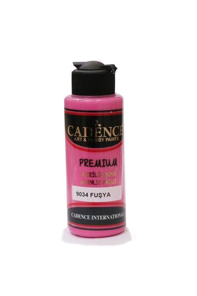 Cadence Boya Cadence 120 Ml Premium Akrilik 9034 Fuşya