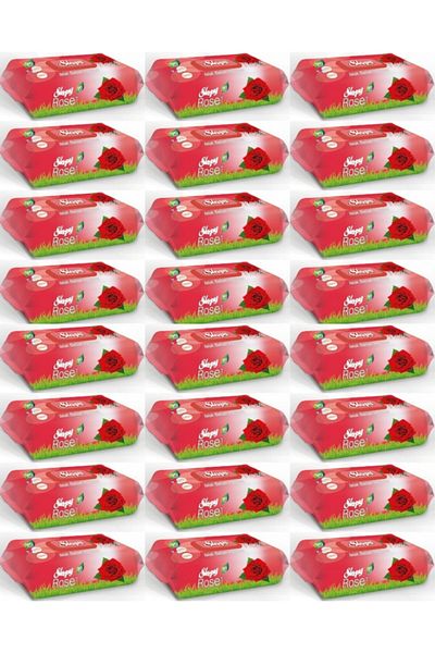 Sleepy Rose Scented Wet Towels 90 Pieces 24 Pieces