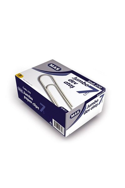Mas Giant Jumbo Paper Clip 70 mm 1 Box of 25 270