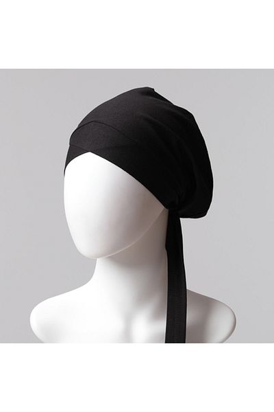 ipekistanbul Cross Large Size Bonnet - Quality Special Production - Black
