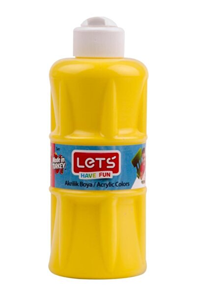 Lets Akrilik Boya 250 Ml Sarı -