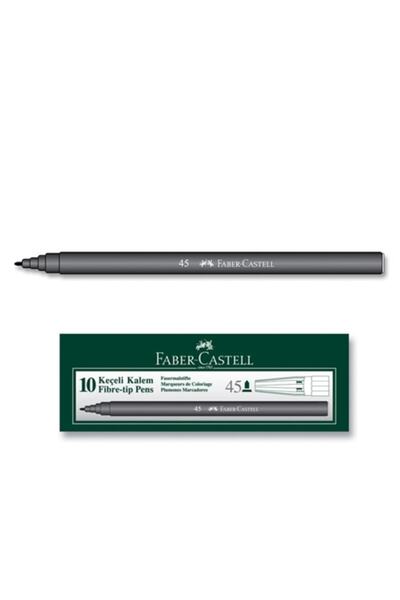 Faber Castell قلم فلوماستر أسود 10 قطع