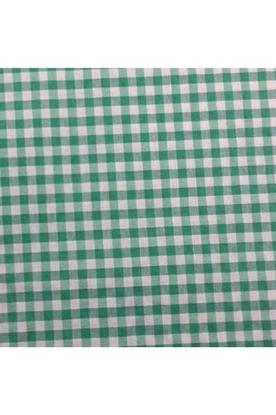 Adalilar Πράσινο Gingham Zefir Ύφασμα (Μέτρα)
