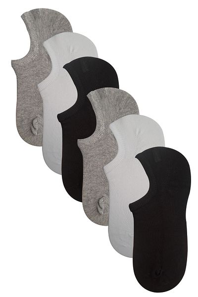 MEM SOCKS Чифт от 6 невидими чорапи за маратонки