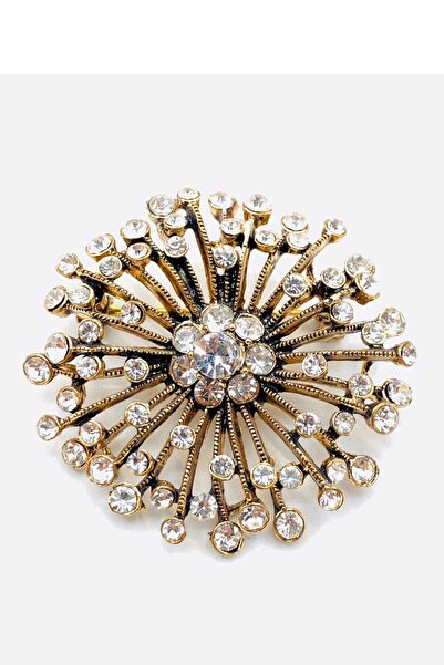 Esra Pamir Elmas Montür Broş