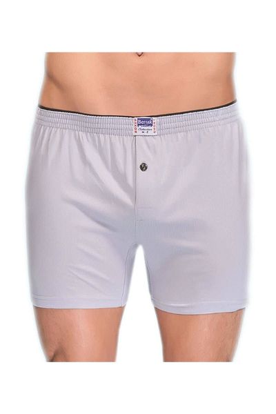 Berrak Ανδρικό Boxer σε γκρι χρώμα 4 συσκευασιών