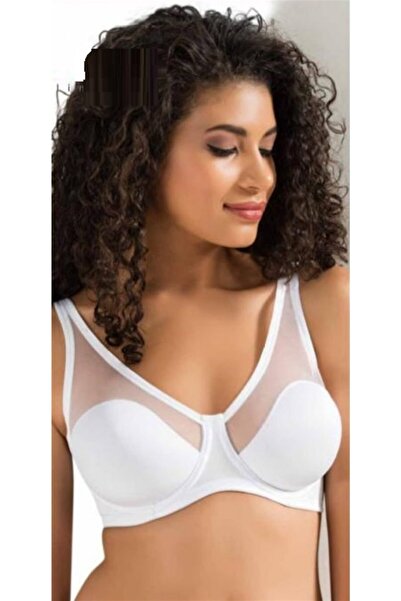 Le Jardin Lingerie Tulle Detailed Gathering 9200 Cup Soft Bra Lejardın