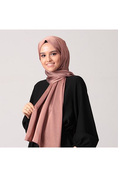 ipekistanbul Janjanli Chiffon Shawl - Copper