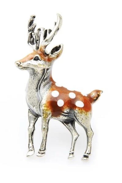 Esra Pamir Geyik Broş