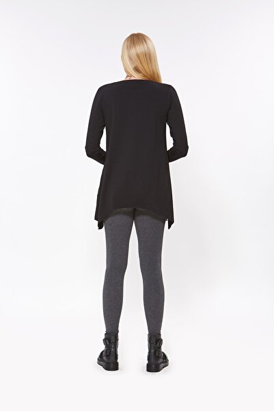 Motherway Maternity Seamless Dark Gray Long Tights