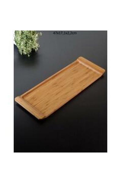 Balsa Grup Balsa Bamboo Rectangular Presentation Plate