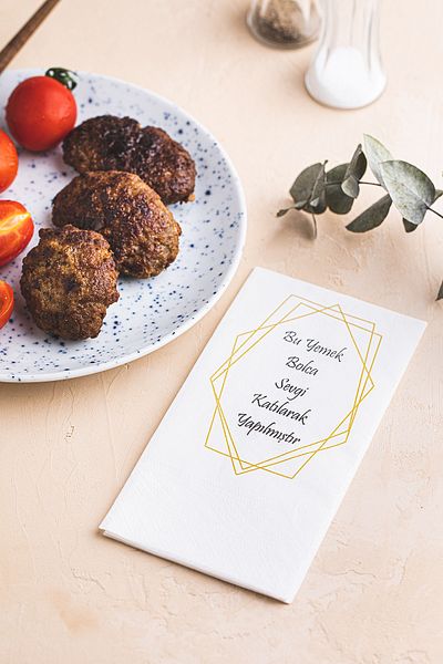 NapkinStore Love Mottolu Napkin 24 Pack