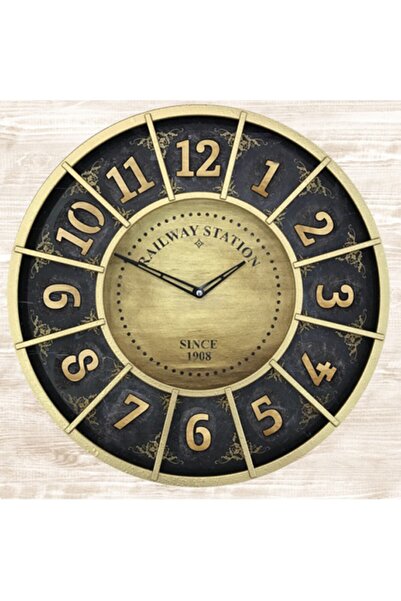 best hediye 50 Cm Dekoratif Duvar Saati