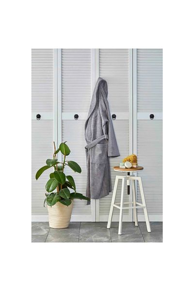 Nautica Home Γκρι μπουρνούζι Crew S Παπούτσια