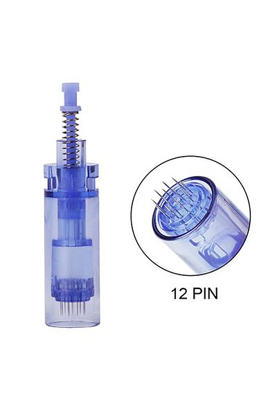 Dr.Pen Auto Microneedle System 12 Pin A1 Dermapen Needle 10 Pieces