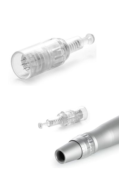 YMR Screw Model Dermapen Needle 9 Pin 10 Pieces