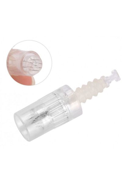 Mym 9 Pin White Socket Dermapen Needle - 10 Pieces