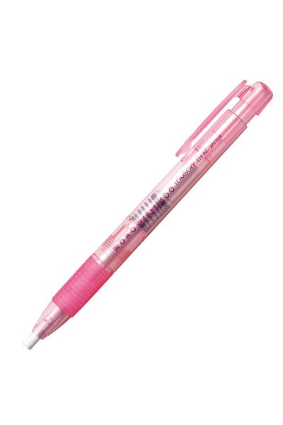 Tombow Pink Pencil Eraser Mono Knock - 3.8 Mm, Box of 10