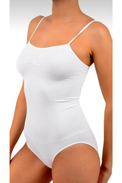 Elite Life Kadın Beyaz Korseli Zıbın