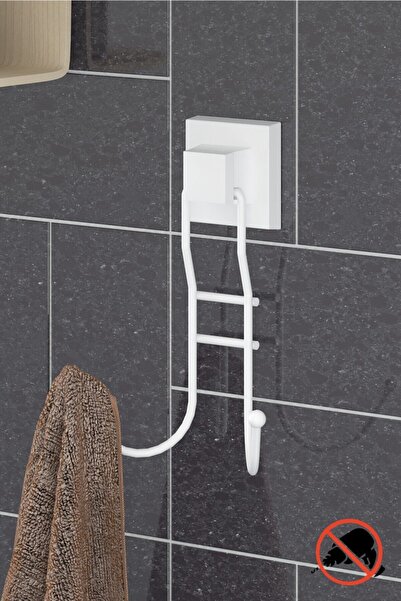 Teknotel Delme Vida Matkap Yok! Easyfıx Yapıskanlı Ikili Askı Beyaz Ef236