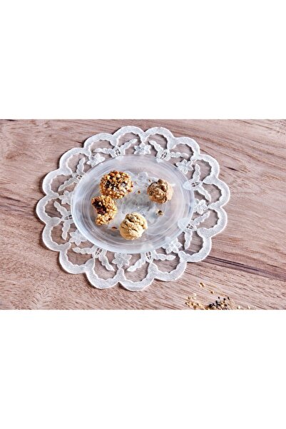 caka home design 2'li Supla Gipürlü Tül ( Ekru )