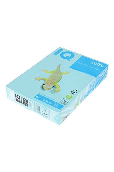 hobi24 Mondi Iq Renkli Fotokopi Kağıdı 80gr. A4 500'lü - Medium Blue