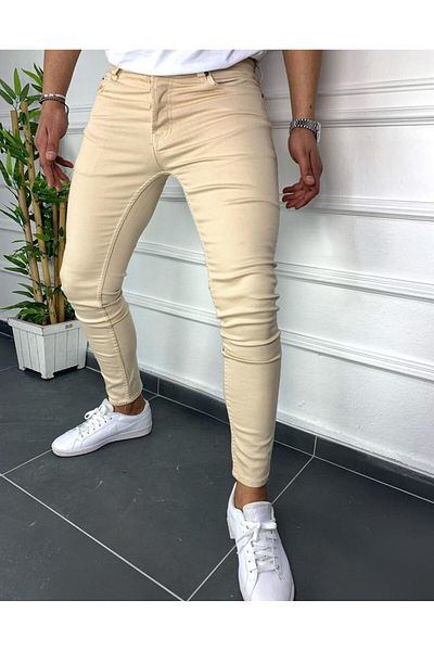 MARTIN MIX'S Ανδρικό τζιν τζιν παντελόνι Skinny Fit Φόρμα αστραγάλου Lycra