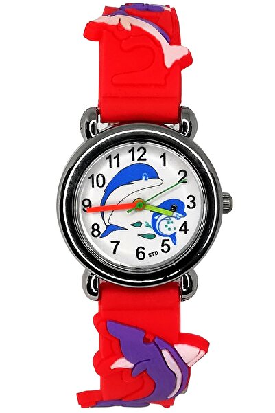 sezerekspres Children's Wristwatch Dolphin-fish-patterned-12032