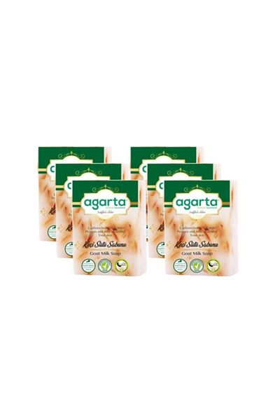 Agarta Goat Milk Soap Natural 150 gr 6 Pieces