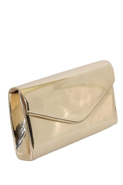 weem bag Βραδινό φόρεμα τσάντα καθρέφτη Light Gold
