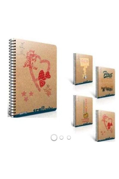 DBH SHOPPİNG Gıpta Craft Notes Sp Σκληρό εξώφυλλο Επίπεδο Χωρίς Καρτέλα Σημειωματάριο 17x24